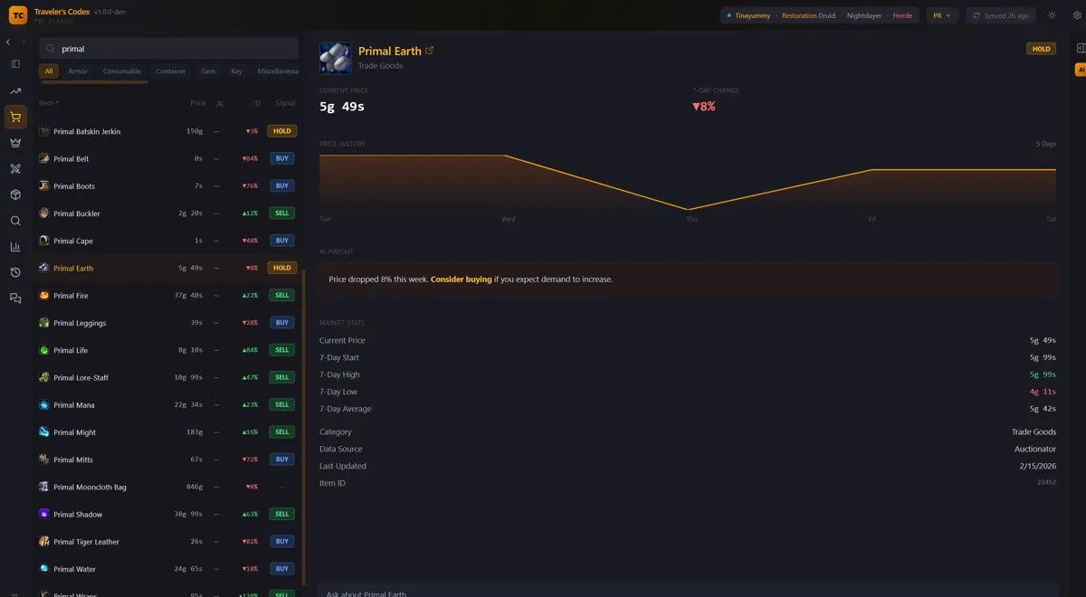 AH Scanner - Dark Mode
